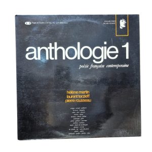 Anthologie 1: Poésie Française Contemporaine (Hélène Martin, Laurent Terzieff, Pierre Rousseau)