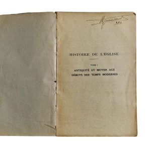 Histoire de l'Église – Dom Ch. Poulet - Volumes I e II