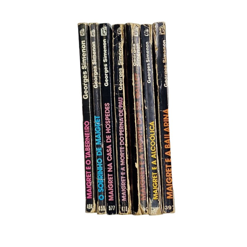 Coleção Vampiro – Livros do Brasil (7 Volumes de Georges Simenon)