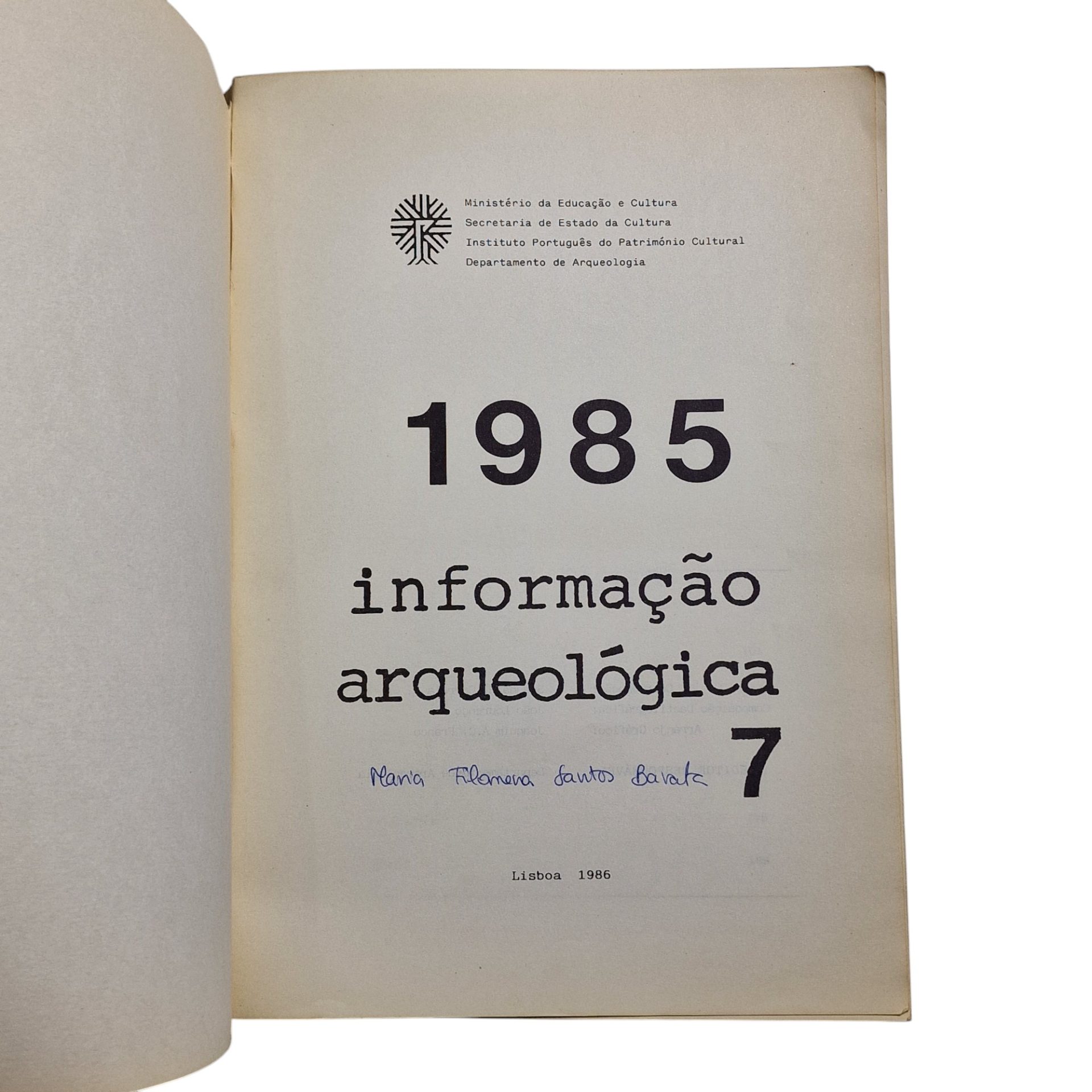 Informação Arqueológica 7