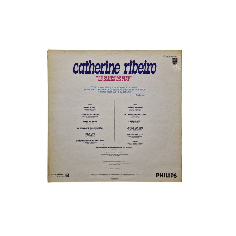 Blues de Piaf – Catherine Ribeiro