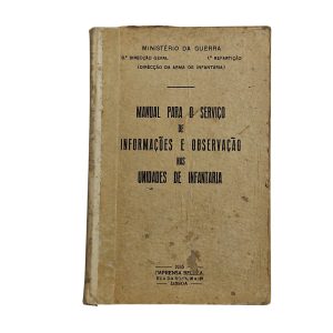 Manual para o Serviço de Informações e Observação nas Unidades de Infantaria (1936)